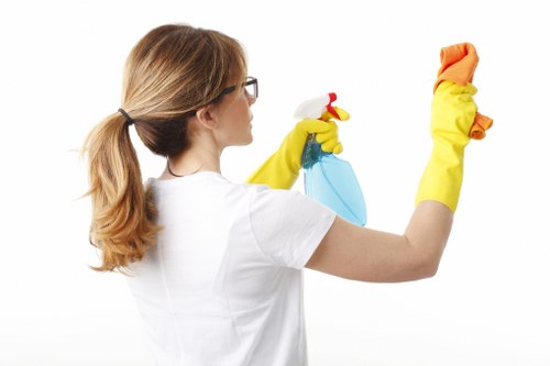 After builders cleaning for a Wimbledon apartment with access considerations