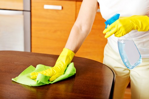 Detailed end of tenancy cleaning in a Wimbledon kitchen